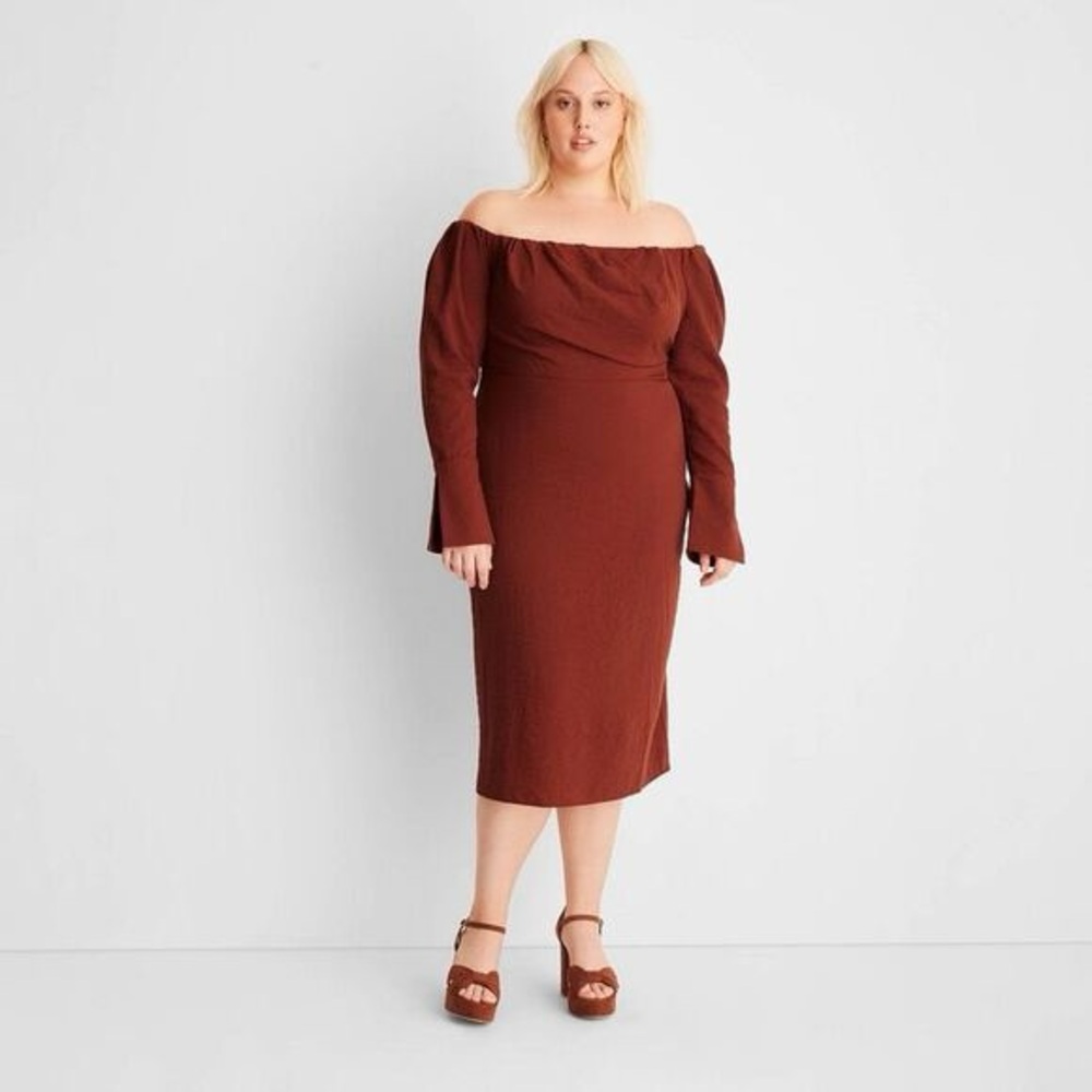 Future Collective Reese Blutstein Off The Shoulder Dress